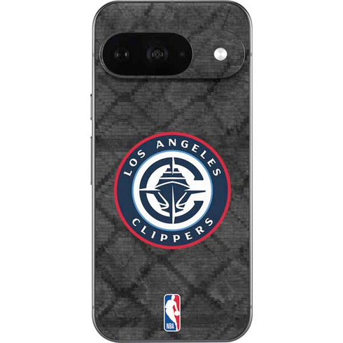 NBA Los Angeles Clippers Black Rust Google Pixel 9 Skin